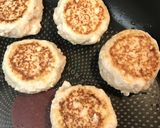 冬のお鍋に!鶏ひき豆腐のぺたんこ団子作り方5写真