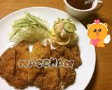 ハートのチキンかつ♡作り方4写真