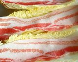 シンプル♪豚肉と白菜のミルフィーユ鍋作り方1写真