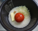 簡単！トマト丸ごとバターライス★夫の料理作り方5写真