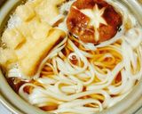 麺つゆで簡単♡鍋焼きうどん♡作り方3写真
