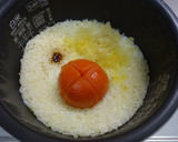 簡単！トマト丸ごとバターライス★夫の料理作り方6写真