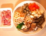ごろごろ野菜の甘〜い筑前煮作り方1写真