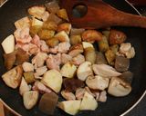 ごろごろ野菜の甘〜い筑前煮作り方4写真
