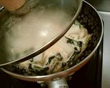 ちぢみほうれん草とお餅のチヂミ作り方7写真