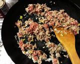 ひき肉とレンコンのキーマ風ドライカレー作り方2写真