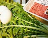 大根葉でビタミン摂取❗子供大好きそぼろ丼作り方1写真