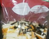 保存袋でゆず大根の甘酢漬け♪作り方4写真