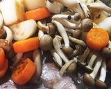 圧力鍋で♪豚ロースと大根の煮物作り方4写真