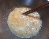 お好み焼き風 焼き卵ごはん作り方1写真
