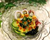 彩綺麗な魚介の黄身酢☆彡作り方8写真