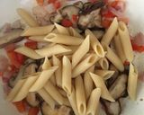 椎茸のヴィーガンパスタ作り方3写真