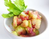 セロリの梅肉和え作り方4写真