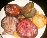 スープも逃さないひおうぎ貝のレンジ酒蒸し作り方1写真
