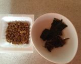 昆布と鰹節の佃煮&納豆ご飯作り方2写真