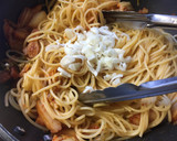 さつま揚げとキムチの和風パスタ作り方5写真
