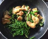 【簡単】調味料2つだけ♡セリと油揚げ炒め作り方4写真