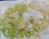 白菜しゃっきり炒め作り方1写真