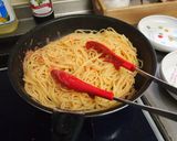 お店より美味しい？絶品たらこスパゲッティ作り方8写真