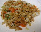 残った焼きそばで☆簡単そばめし♪作り方2写真