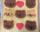 メロンパン☆トーストdeコッタ作り方7写真