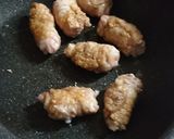 簡単。夕食！豚こま肉で酢豚。作り方4写真