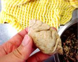 全粒粉の餃子の皮☆なまり節と梅の揚げ餃子作り方8写真