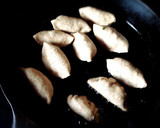全粒粉の餃子の皮☆なまり節と梅の揚げ餃子作り方10写真