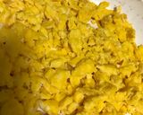 鶏そぼろ3色丼作り方4写真