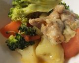 かんたんお惣菜☆鶏と野菜の洋風蒸し煮作り方6写真