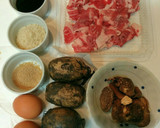 牛肉と蓮根の卵とじ～すき焼き風～作り方1写真
