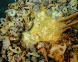 牛肉と蓮根の卵とじ～すき焼き風～作り方12写真