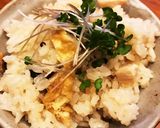 鶏&ぶなしめじの炊き込みごはん作り方5写真