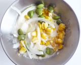枝豆ととうもろこしのかき揚げ作り方5写真
