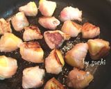 一口おつまみ！りんごの豚肉巻きソテー作り方4写真