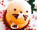 HBで♪ぼのぼのちゃんの雪だるまパン作り方2写真