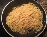グリーンオリーブとシーチキンのパスタ作り方6写真
