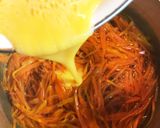 にんじんの炒り玉子煮作り方3写真