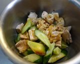 鶏肉ときゅうりのラー油漬け★作り置き作り方7写真