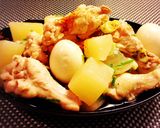 煮るだけ♡大根と卵と手羽元のさっぱり煮♬作り方5写真