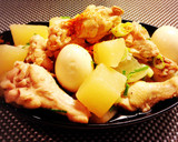 煮るだけ♡大根と卵と手羽元のさっぱり煮♬作り方5写真