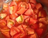 フレッシュトマトの煮込みハンバーグ作り方6写真