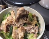 ねぎ塩豚どん作り方4写真