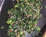香り最高♡春菊＊菊菜のゴマじゃこふりかけ作り方3写真