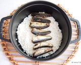STAUBでいわし炊き込みゴハン作り方5写真