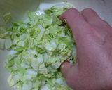 絶品！キャベツと白菜の手作り餃子♪作り方8写真
