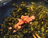 高菜明太の ごま油炒め作り方5写真
