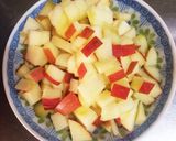 りんごのコンポート寒天ゼリー作り方1写真