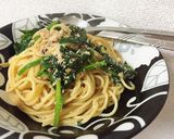 明太子とほうれん草のバター醤油パスタ作り方6写真