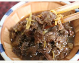 牛すじのしぐれ煮と大根の煮物 (^-^)作り方1写真